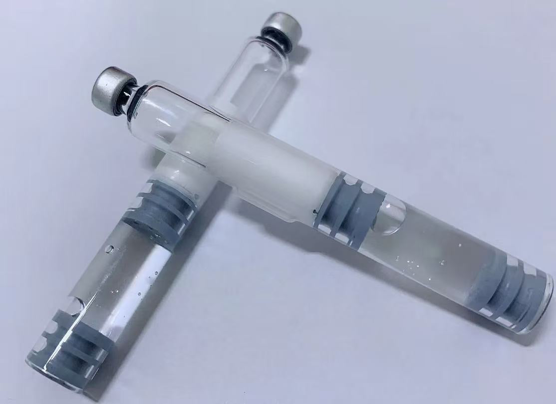 Cartuse sticla 3ml compartiment dublu