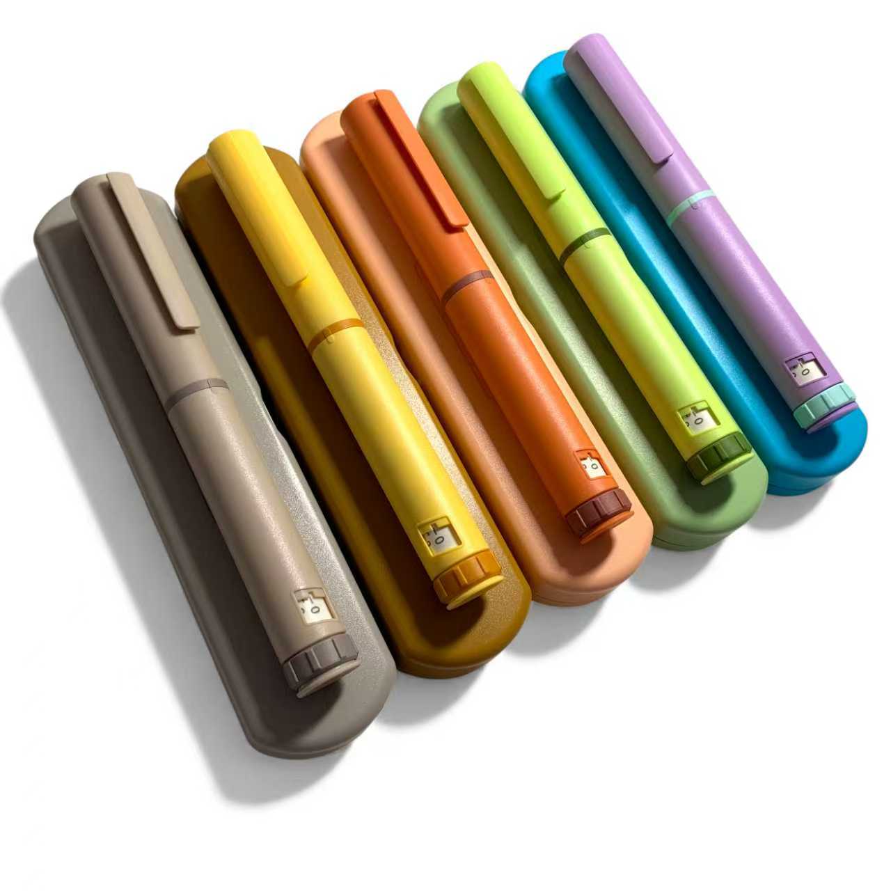 Multi-color Candy Pens 60iu 3ml V1 Reusable Plastic Pen Device | CE Certificate